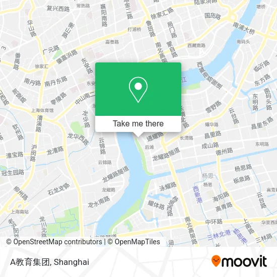 A教育集团 map