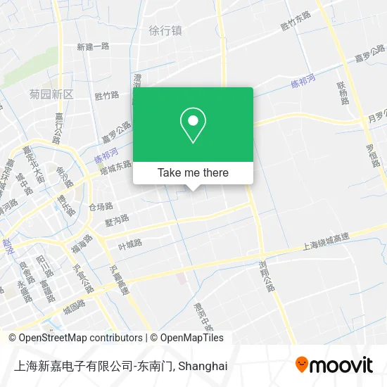 上海新嘉电子有限公司-东南门 map