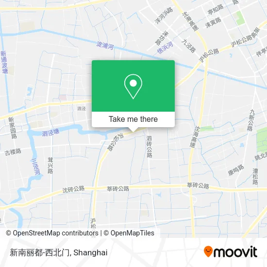 新南丽都-西北门 map
