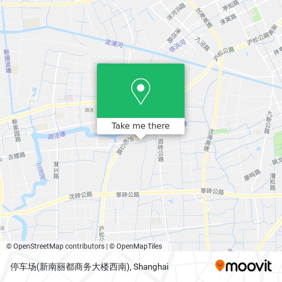 停车场(新南丽都商务大楼西南) map