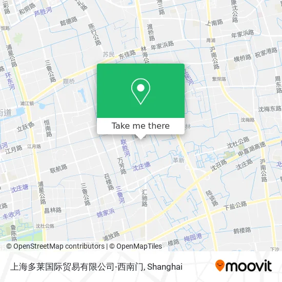上海多莱国际贸易有限公司-西南门 map