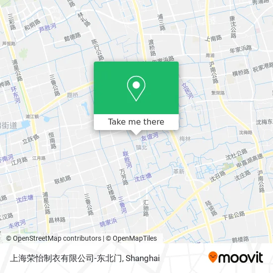 上海荣怡制衣有限公司-东北门 map