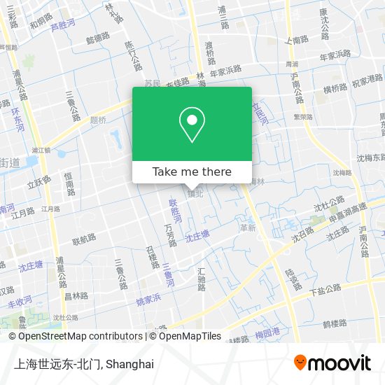 上海世远东-北门 map