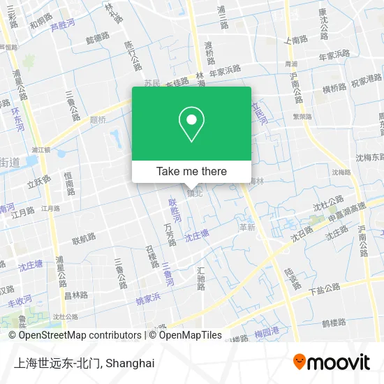 上海世远东-北门 map