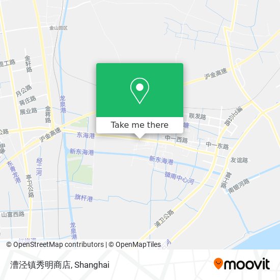 漕泾镇秀明商店 map