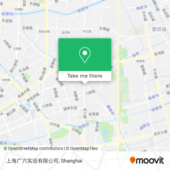 上海广六实业有限公司 map