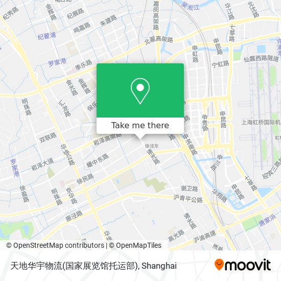 天地华宇物流(国家展览馆托运部) map