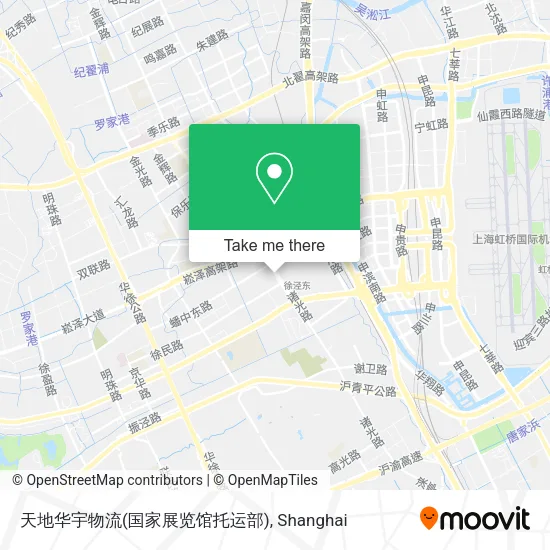 天地华宇物流(国家展览馆托运部) map