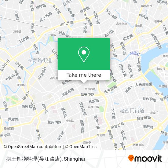 捞王锅物料理(吴江路店) map