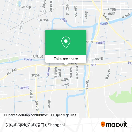 东风路/亭枫公路(路口) map