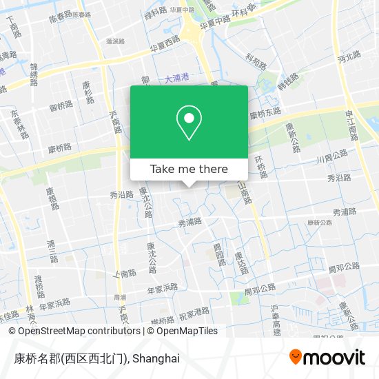 康桥名郡(西区西北门) map