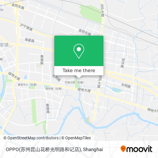OPPO(苏州昆山花桥光明路和记店) map