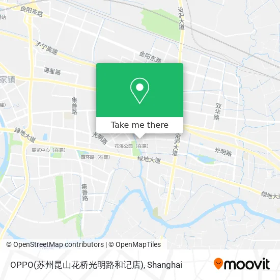 OPPO(苏州昆山花桥光明路和记店) map