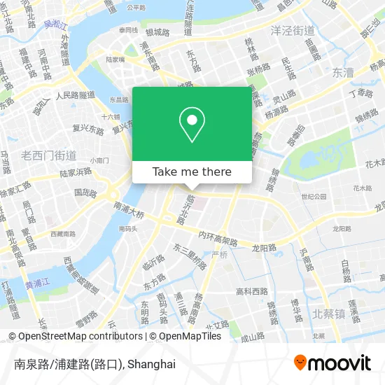 南泉路/浦建路(路口) map
