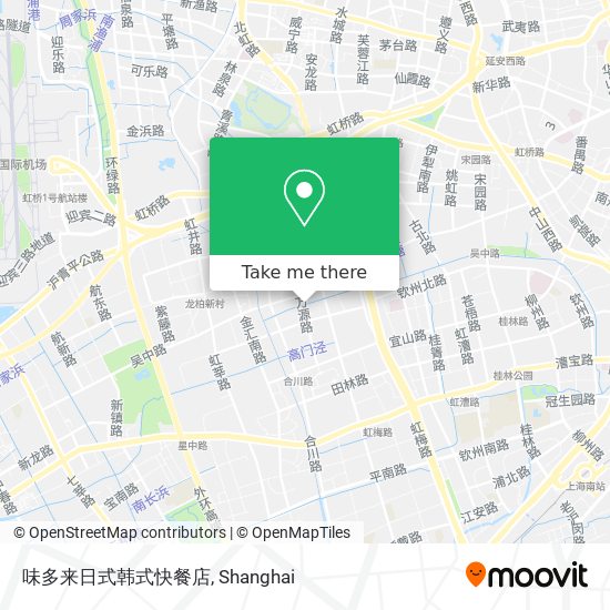味多来日式韩式快餐店 map