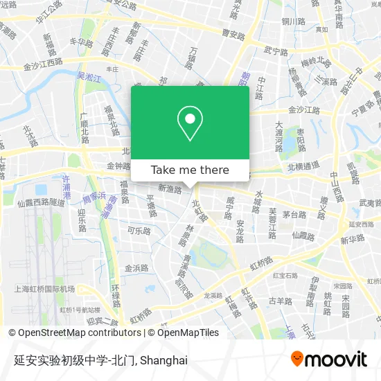 延安实验初级中学-北门 map