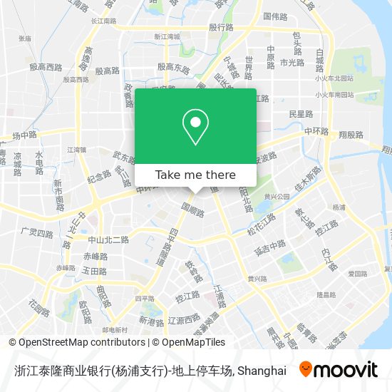 浙江泰隆商业银行(杨浦支行)-地上停车场 map