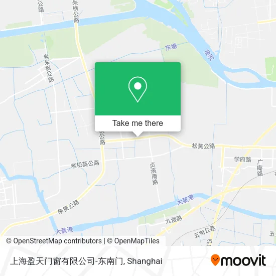 上海盈天门窗有限公司-东南门 map