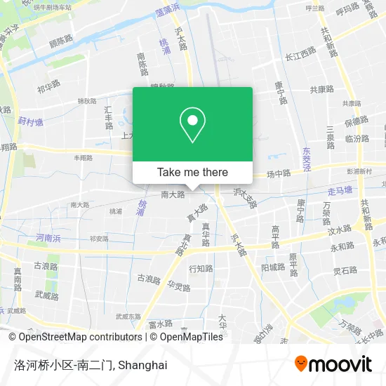 洛河桥小区-南二门 map