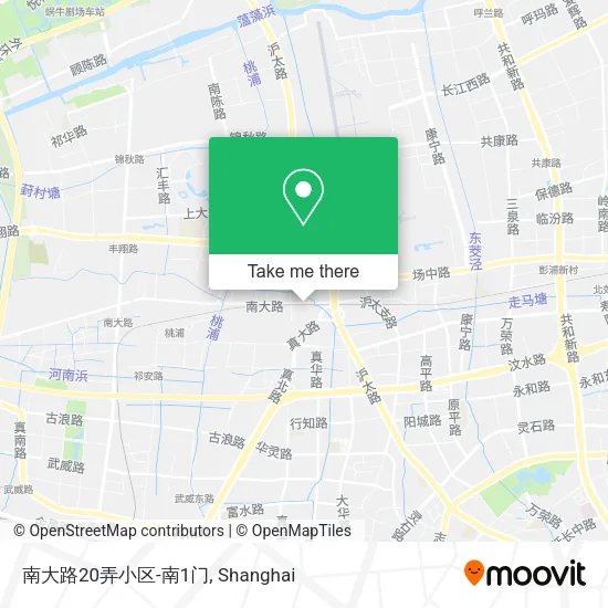 南大路20弄小区-南1门 map