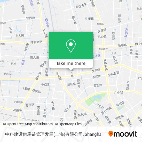中科建设供应链管理发展(上海)有限公司 map