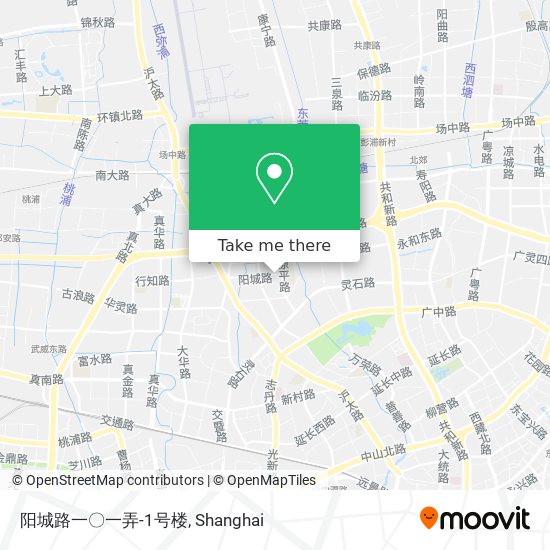 阳城路一〇一弄-1号楼 map