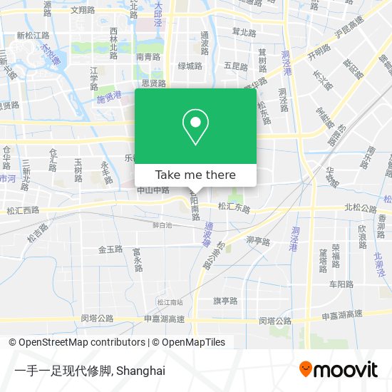 一手一足现代修脚 map