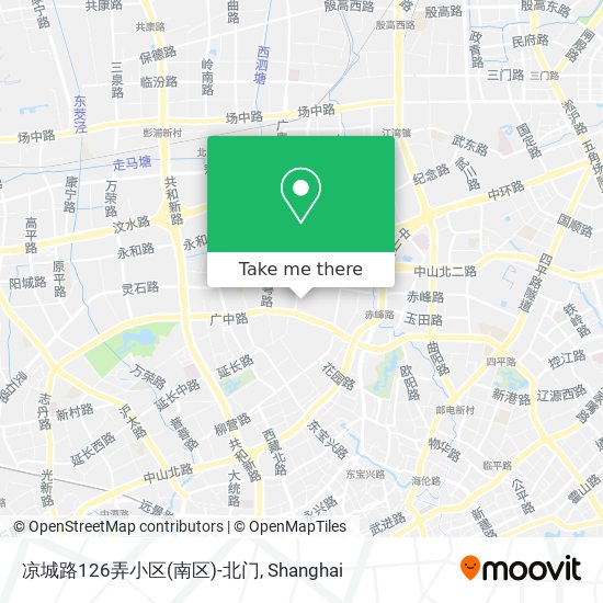 凉城路126弄小区(南区)-北门 map