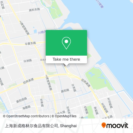 上海新成格林尔食品有限公司 map