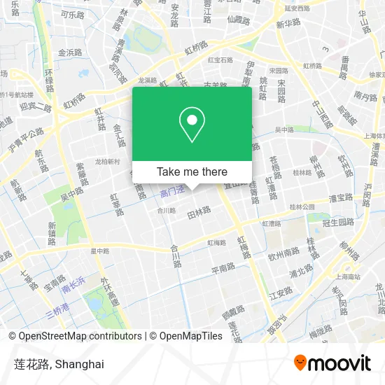 莲花路 map