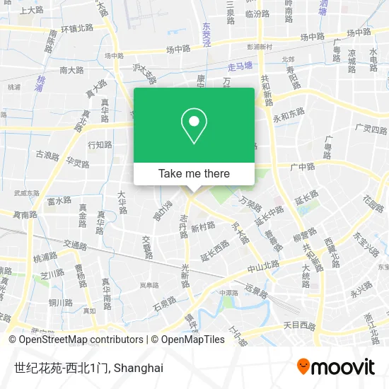 世纪花苑-西北1门 map