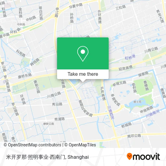 米开罗那·照明事业-西南门 map