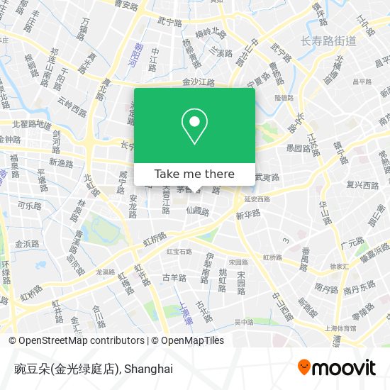 豌豆朵(金光绿庭店) map