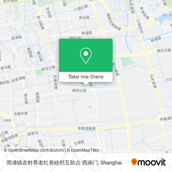 周浦镇农村养老红善睦邻互助点-西南门 map