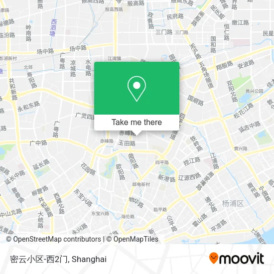 密云小区-西2门 map