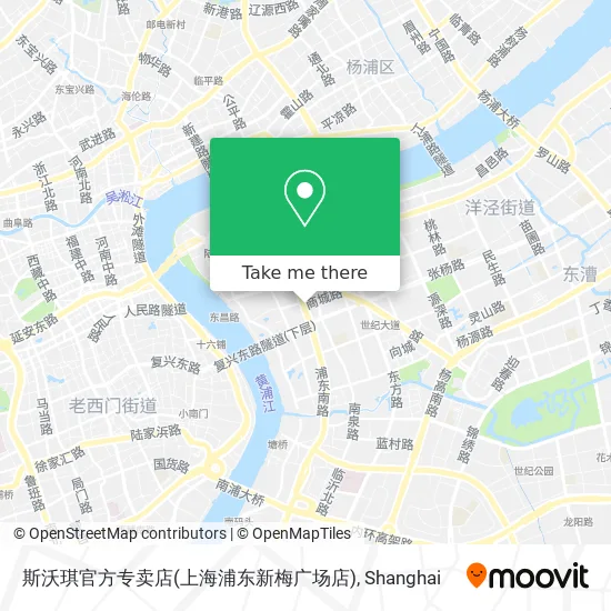 斯沃琪官方专卖店(上海浦东新梅广场店) map