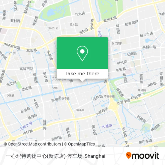 一心玛特购物中心(新陈店)-停车场 map