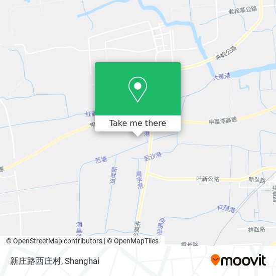 新庄路西庄村 map