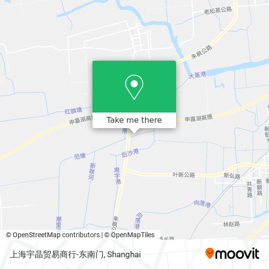 上海宇晶贸易商行-东南门 map
