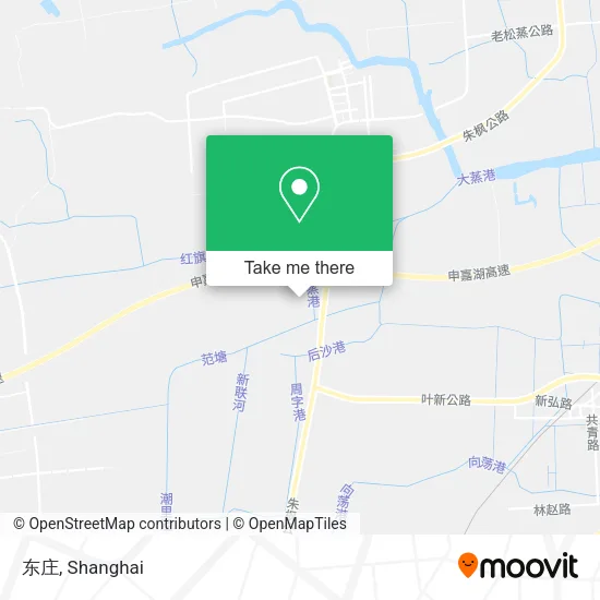 东庄 map