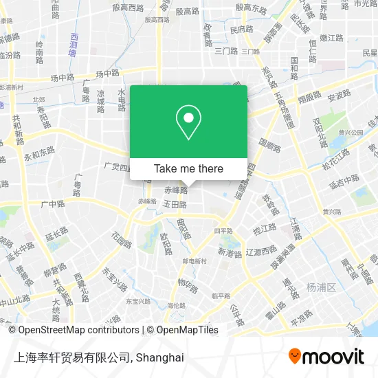 上海率轩贸易有限公司 map