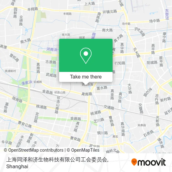 上海同泽和济生物科技有限公司工会委员会 map