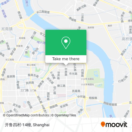 开鲁四村-14幢 map