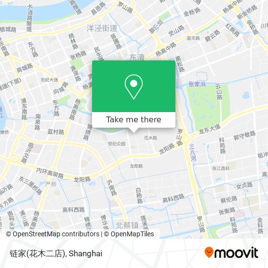 链家(花木二店) map