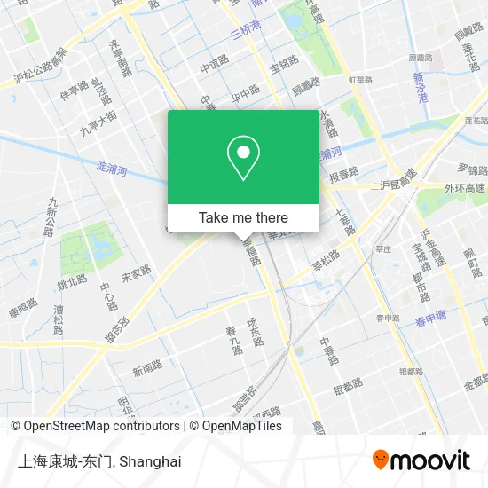 上海康城-东门 map