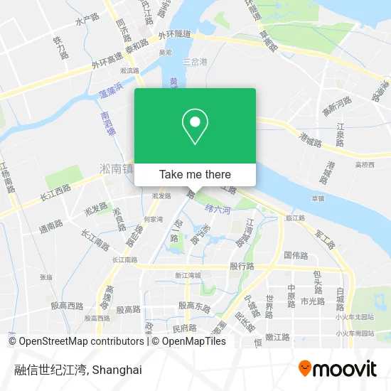 融信世纪江湾 map