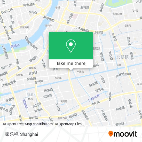 家乐福 map