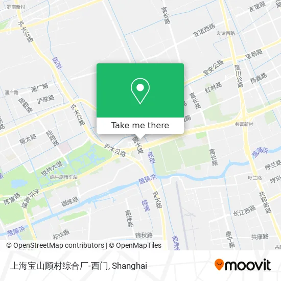 上海宝山顾村综合厂-西门 map