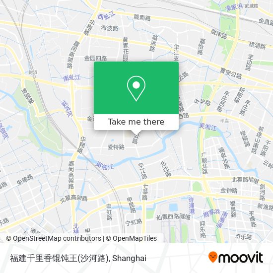 福建千里香馄饨王(沙河路) map