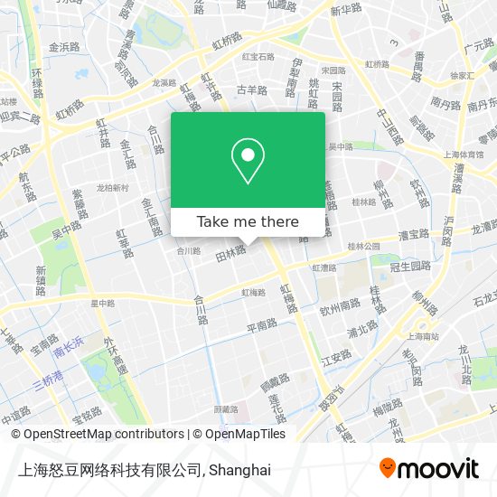上海怒豆网络科技有限公司 map